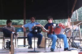 Accordion contest, Church Point