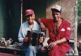 Henry Derousselle with Lester Joseph, Cecilia