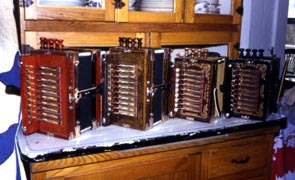 Marc and Ann Savoy's Acadian accordions